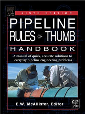 cover image of Pipeline Rules of Thumb Handbook
